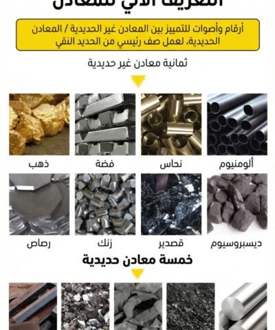 جهاز كشف معادن ثمينة الالماني المحمول